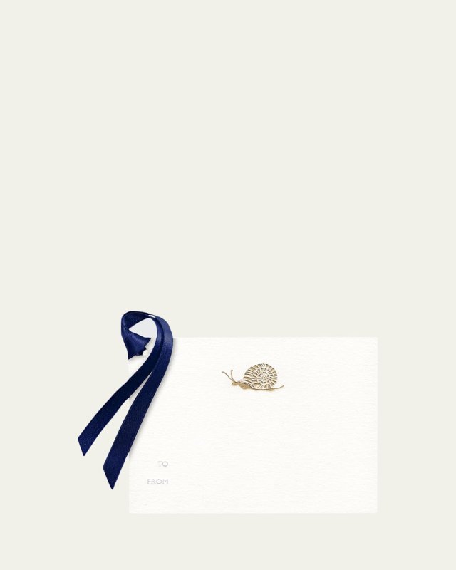 Garden Snail Gift Tags - Set of 8